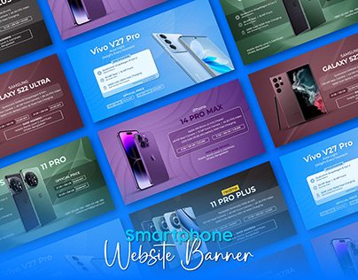 Smartphone Website Banner Design