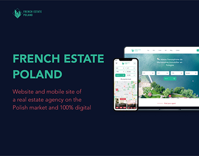 French Estate Poland website