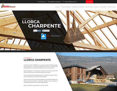 SITE WEB - Llorca Charpente - As&Co Consulting