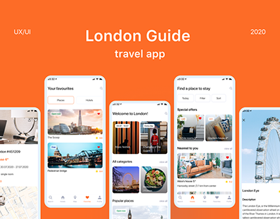London Guide travel application | Путеводитель Лондон