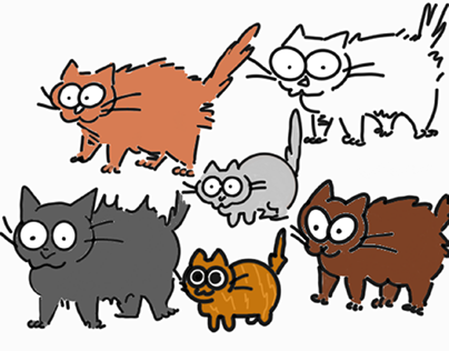 a lot of cats