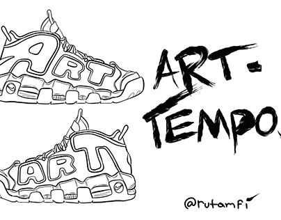 Art-Tempo (Nike Air Uptempo concept)