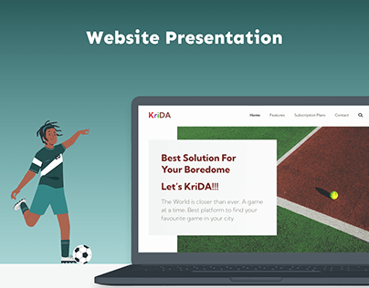 Website Presentation - Sports App