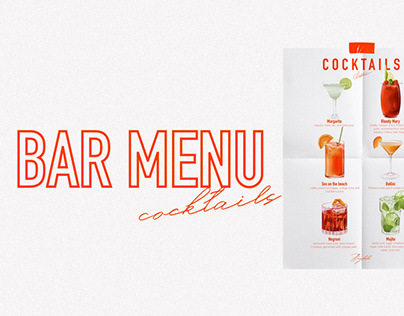 Project thumbnail - The cocktail menu