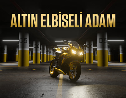 Altın Elbiseli Adam - Motorcycle Animation - uurrealism