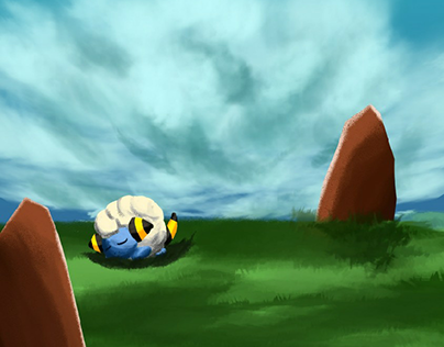 Pokemon paintings