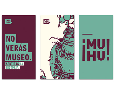 Rediseño de marca - Museo del Humor | MUHU