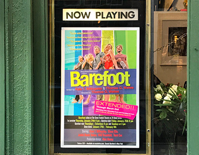 NYC Off-Broadway Play production poster