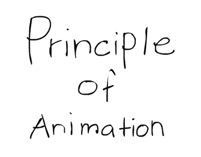 Principle Of Animation Unit