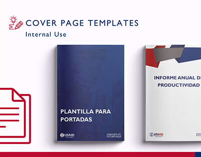 A4 Cover Page Templates USAID