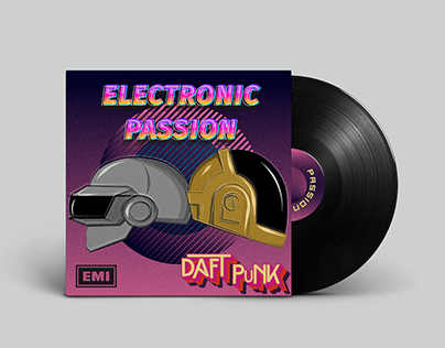 Rediseño Album Daft Punk