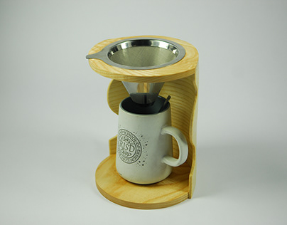 Pour-over coffee maker