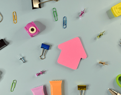 Stationery Products Stop Motion
