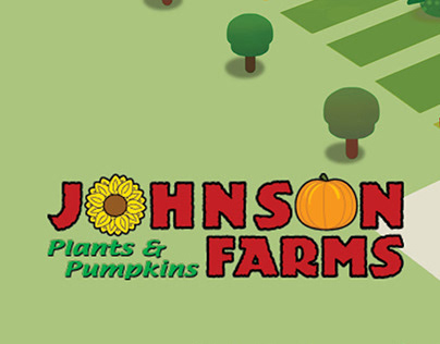 Johnson Farms Map Illustration