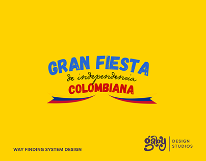 Colombian Festival | Way Finding System