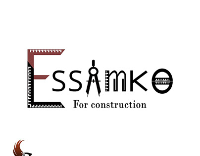 Essamko for construction logo