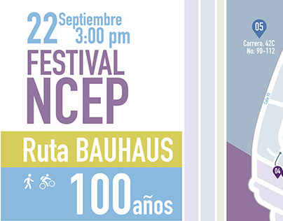NCEP Ruta BAUHAUS 100 Años. Barranquilla.