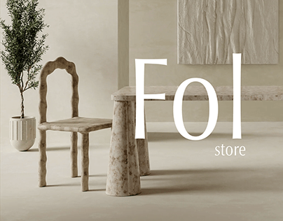 Furniture e-commerce website design concept