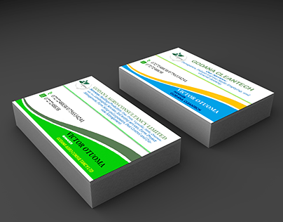 STACKED BUSINESS CARDS