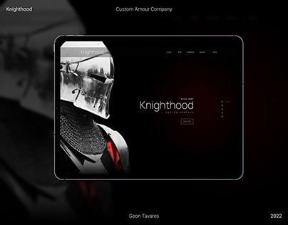 knighthood - Web Design