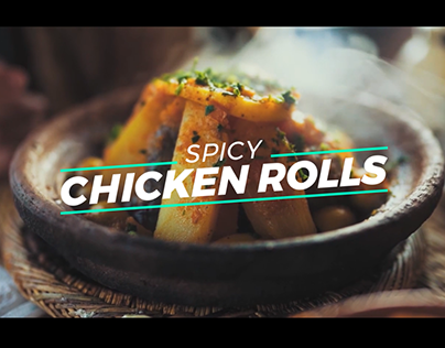 Spicy Chicken Rolls Ads