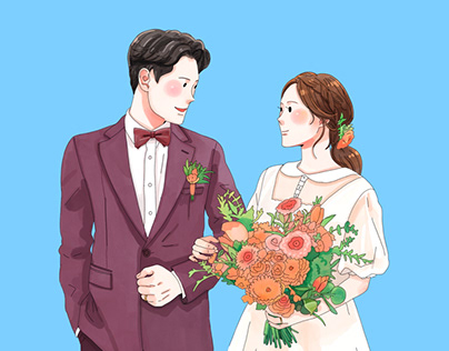 Wedding illust