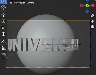 universal 3d logo