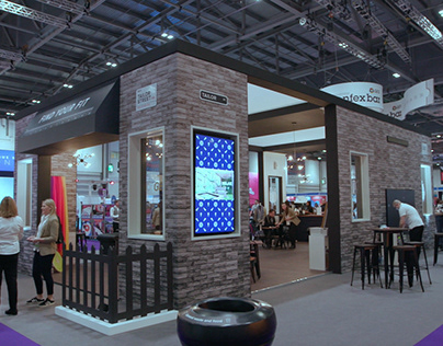 GES Booth at International Confex 2020