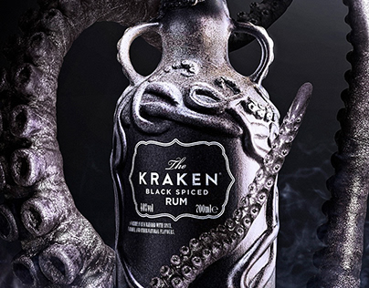The Kraken Rum | Product Retouch