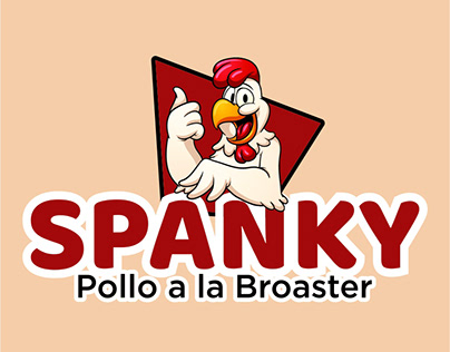 Identidad para Spanky pollo a la broaster México 2021.