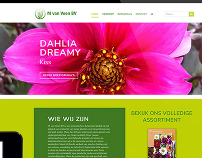 M van Veen Young Plants website