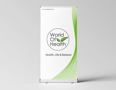 Healthy Roll Up Banner