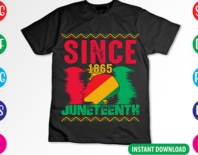 Juneteenth T-shirt Design