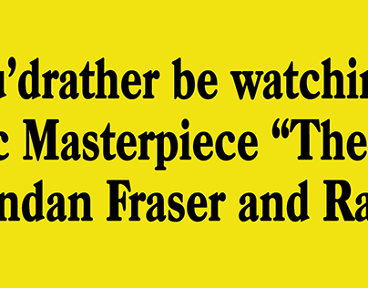 Brendan Fraser Bumper sticker