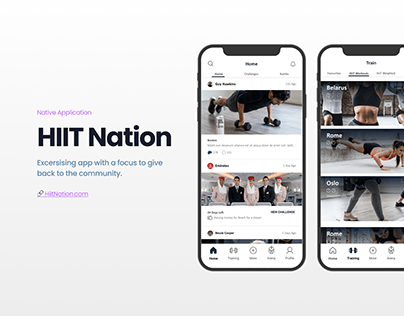 HiiT Nation - Charitable Exercising App