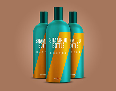 FREE Shampoo Bottle Mockup