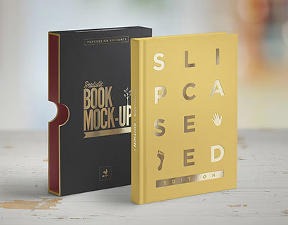 Free - Book Mock-up / Slipcase Edition