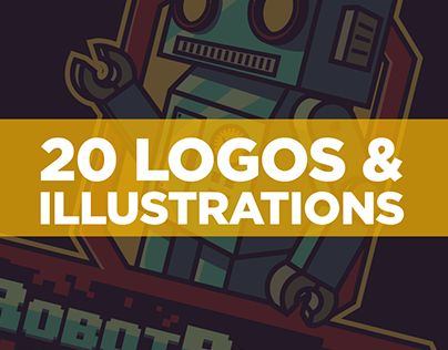 Project thumbnail - 20 LOGOS & ILLUSTRATIONS