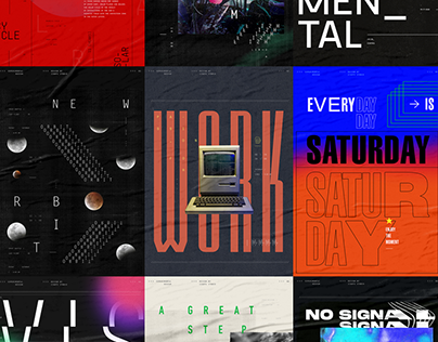 Project thumbnail - Typographic Posters vol.1