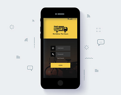 The Lorry | UI Apps Design