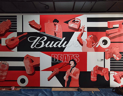 Budweiser beats graffiti