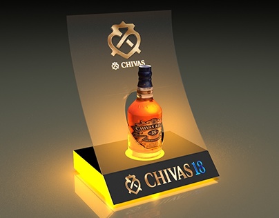 Pernod-Ricard Chivas 18 Bottle Glorifier