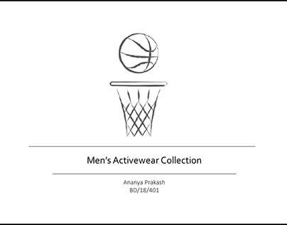 Men's activewear collection