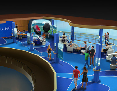 Future Cruise Sales Experience Atrium