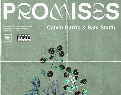 Promises - Calvin Harris & Sam Smith Cover Album Design