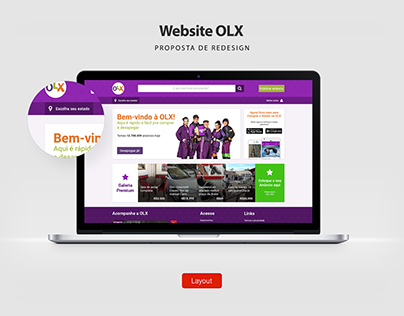 Redesign Website OLX