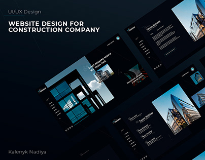 Website design for construction company