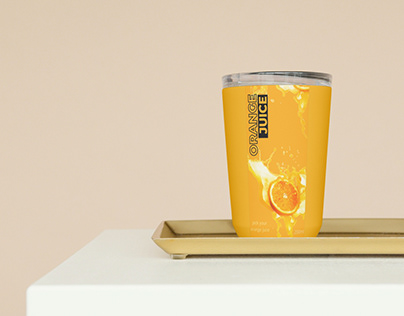 orange jus packaging design