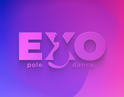EXO POLE - лого студии танцев на пилоне
