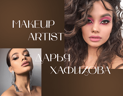 Website for makeup artist